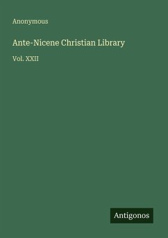 Cover Ante-Nicene Christian Library
