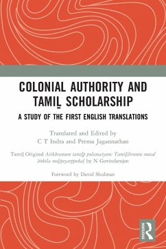 Cover Colonial Authority and Tamiḻ Scholarship