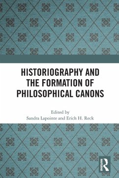 Cover Historiography and the Formation of Philosophical Canons
