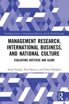 Cover Management Research, International Business, and National Culture