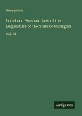 Local and Personal Acts of the Legislature of the State of Michigan