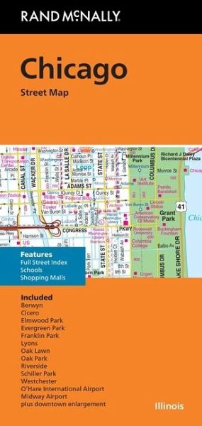 Rand McNally Folded Map: Chicago Street Map Rand McNally Folded Map: Chicago Street Map