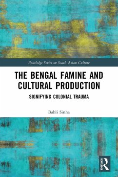 Cover The Bengal Famine and Cultural Production