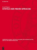 Syntax der Mehri-Sprache