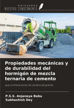 Cover Propiedades mecánicas y de durabilidad del hormigón de mezcla ternaria de cemento
