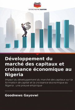 Cover Développement du marché des capitaux et croissance économique au Nigeria