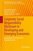 Corporate Social Responsibility Disclosure in Developing and Emerging Economies (eBook, PDF)
