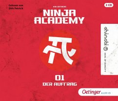 Der Auftrag / Ninja Academy Bd.1 (3 Audio-CDs)   (Restauflage) - Lüftner, Kai