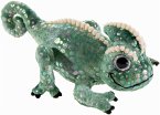 Heunec 621664 - Chameleon Caspar, Schule der magischen Tiere, Plüschtier, 22 cm