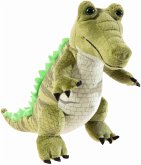 Heunec 621763 - Krokodil Rick, Schule der magischen Tiere, Plüschtier, 18 cm