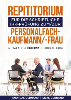 Cover REPITITORIUM für die schriftliche IHK-Prüfung zum/zur PERSONALFACHKAUFMANN/-FRAU