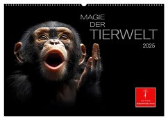 Magie der Tierwelt (Wandkalender 2025 DIN A2 quer), CALVENDO Monatskalender