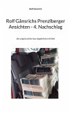 Rolf Gänsrichs Prenzlberger Ansichten - 4. Nachschlag Rolf Gänsrichs Prenzlberger Ansichten - 4. Nachschlag