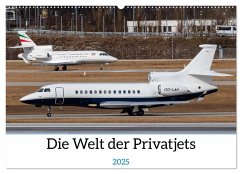 Die Welt der Privatjets (Wandkalender 2025 DIN A2 quer), CALVENDO Monatskalender