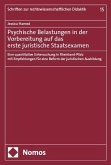 Psychische Belastungen in der Vorbereitung auf das erste juristische Staatsexamen