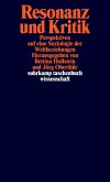 Resonanz und Kritik (eBook, ePUB)