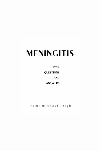 Meningitis (eBook, ePUB) Meningitis (eBook, ePUB)