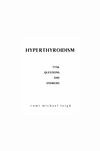Hyperthyroidism (eBook, ePUB)