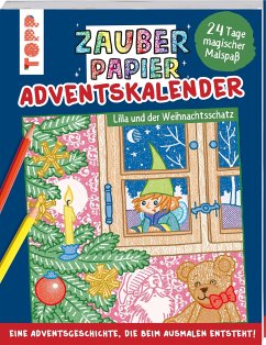 Zauberpapier Adventskalender - Lilla und der Weihnachtsschatz  - Pautner, Norbert