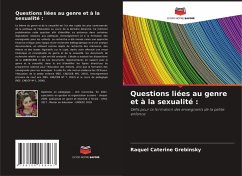 Cover Questions liées au genre et à la sexualité :