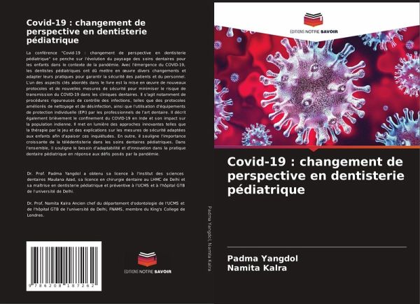 Covid-19 : changement de perspective en dentisterie pédiatrique Covid-19 : changement de perspective en dentisterie pédiatrique