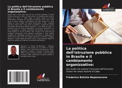 Cover La politica dell'istruzione pubblica in Brasile e il cambiamento organizzativo: