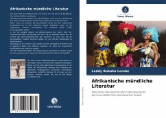Cover Afrikanische mündliche Literatur