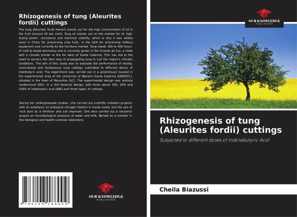 Rhizogenesis of tung (Aleurites fordii) cuttings Rhizogenesis of tung (Aleurites fordii) cuttings