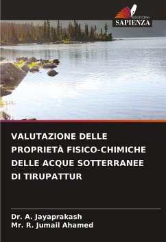 Cover VALUTAZIONE DELLE PROPRIETÀ FISICO-CHIMICHE DELLE ACQUE SOTTERRANEE DI TIRUPATTUR