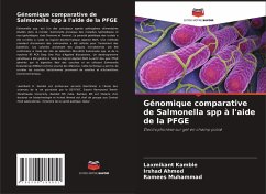 Cover Génomique comparative de Salmonella spp à l'aide de la PFGE
