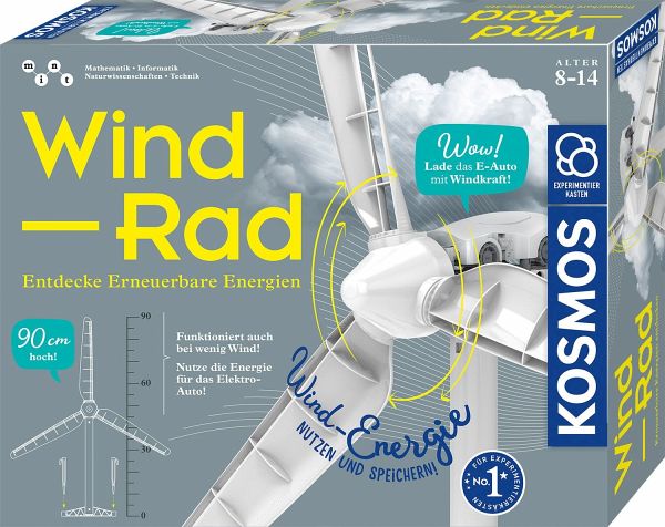 KOSMOS 621353 - WINDRAD-Entdecke Erneuerbare Energien, Experimentierkasten mint KOSMOS 621353 - WINDRAD-Entdecke Erneuerbare Energien, Experimentierkasten mint