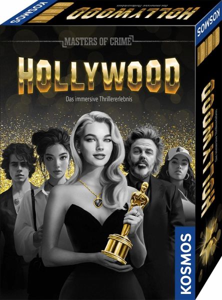 KOSMOS 684860 - Masters of Crime, HOLLYWOOD, Krimi-Spiel KOSMOS 684860 - Masters of Crime, HOLLYWOOD, Krimi-Spiel