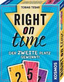 KOSMOS 741860 - Right on time, Der ZWEITE Platz gewinnt, Kartenspiel KOSMOS 741860 - Right on time, Der ZWEITE Platz gewinnt, Kartenspiel