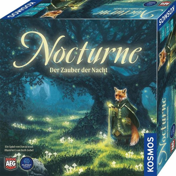 KOSMOS 684945 - Nocturne, Der Zauber der Nacht, Zauberwettstreit, Brettspiel, Kennerspiel KOSMOS 684945 - Nocturne, Der Zauber der Nacht, Zauberwettstreit, Brettspiel, Kennerspiel