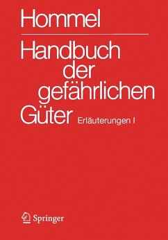 Cover Handbuch der gefährlichen Güter. Erläuterungen I