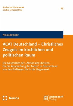 Cover ACAT Deutschland - Christliches Zeugnis im kirchlichen und politischen Raum