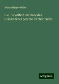 Die Disposition der Rede des Demosthenes peri ton en cherroneso Die Disposition der Rede des Demosthenes peri ton en cherroneso
