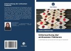 Untersuchung der wirksamen Faktoren