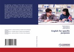 Cover English for specific purposes