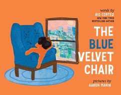 Cover The Blue Velvet Chair