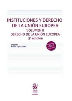 Cover Instituciones y derecho de Unión Europea. Volumen II Derecho de la Unión Europea 5ª Edición