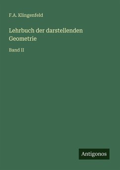 Cover Lehrbuch der darstellenden Geometrie