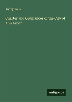 Cover Charter and Ordinances of the City of Ann Arbor
