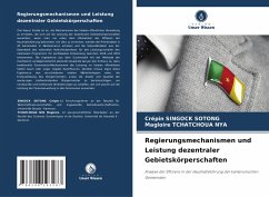 Cover Regierungsmechanismen und Leistung dezentraler Gebietskörperschaften