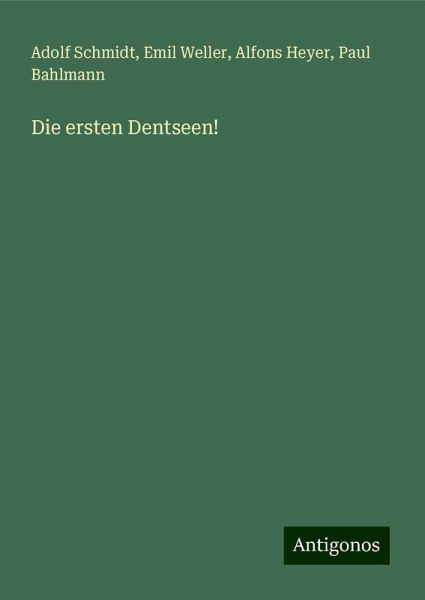 Die ersten Dentseen!