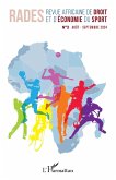 Revue africaine de droit et d'économie du sport Revue africaine de droit et d'économie du sport