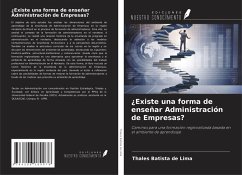 Cover ¿Existe una forma de enseñar Administración de Empresas?