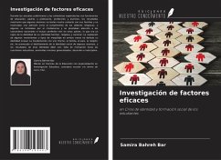Investigación de factores eficaces - Bar, Samira Bahreh