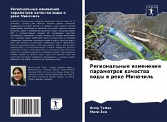 Cover Regional'nye izmeneniq parametrow kachestwa wody w reke Minachil'