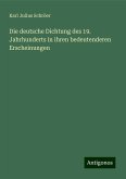 Die deutsche Dichtung des 19. Jahrhunderts in ihren bedeutenderen Erscheinungen Die deutsche Dichtung des 19. Jahrhunderts in ihren bedeutenderen Erscheinungen